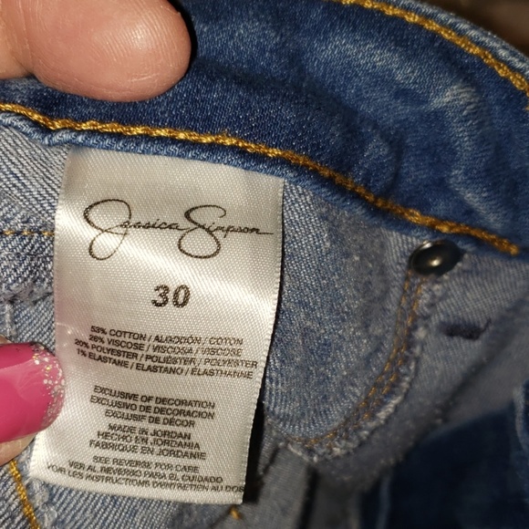 Jessica Simpson Kiss me 😘 super skinny jeans - Picture 4 of 6